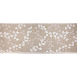 Jokipiin Pellava Tuuli-laudeliina (luonnon väri-opt.valkoinen) 45 x 160 cm