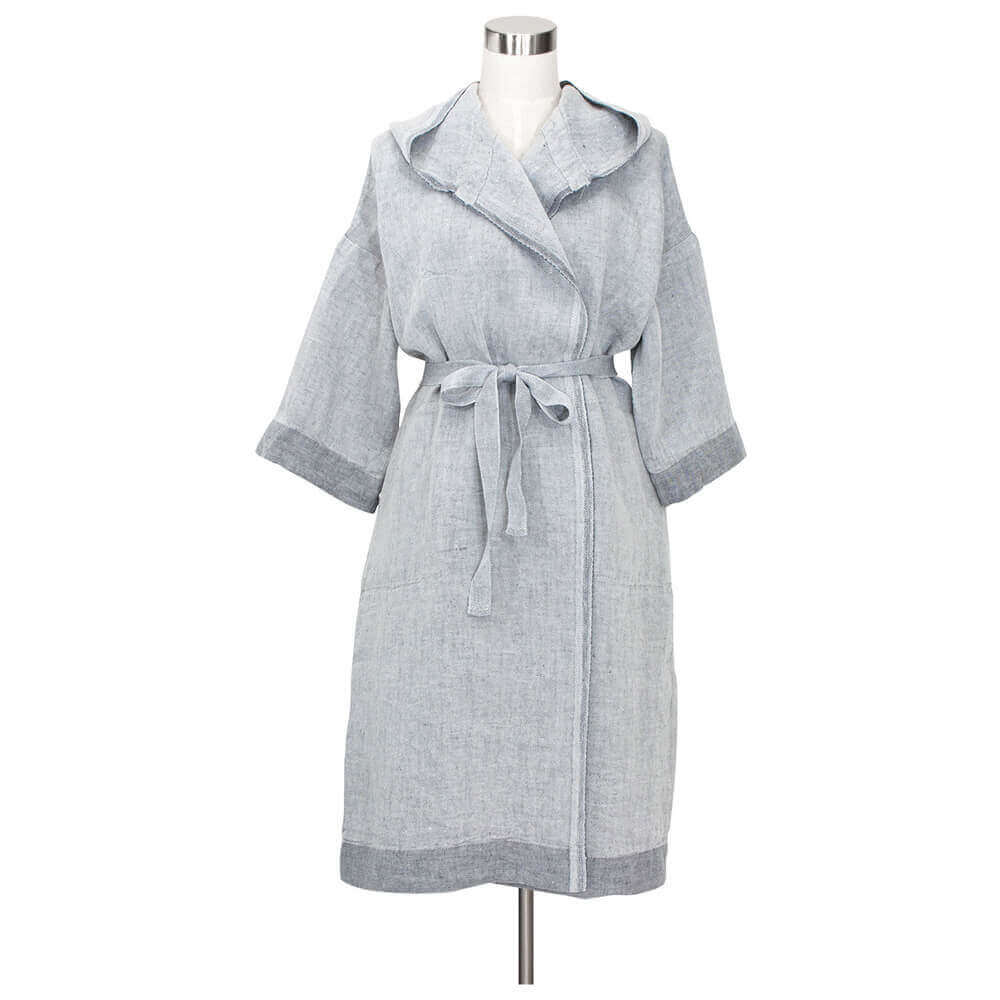 Lapuan Kankurit Kaste kylpytakki hupulla harmaa 1 Lapuan Kankurit Kaste Kylpytakki hupulla