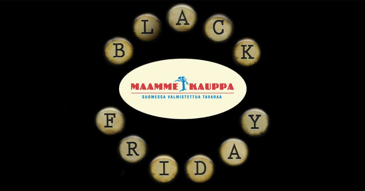 Kauppiaan elämää – Syksy on kiva kun sen oikein oivaltaa 2 Maammekauppa Black Friday