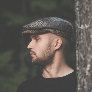 Tella Iivo talvilakki ruutu ruskea