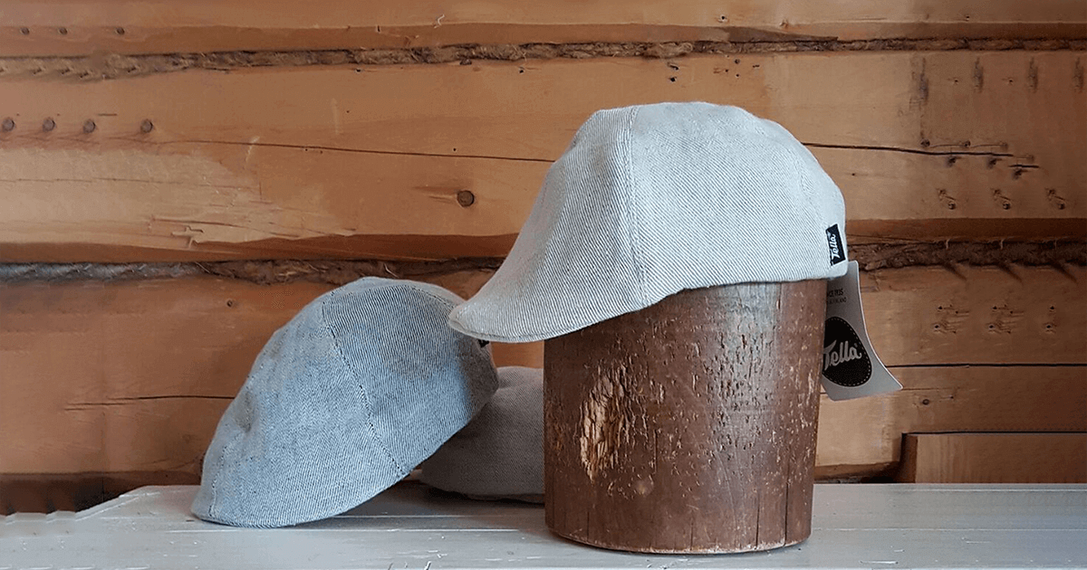 Tella – Suomessa valmistettu lakki ja ainutlaatuinen tarina 3 Tella Isto natur ja denim