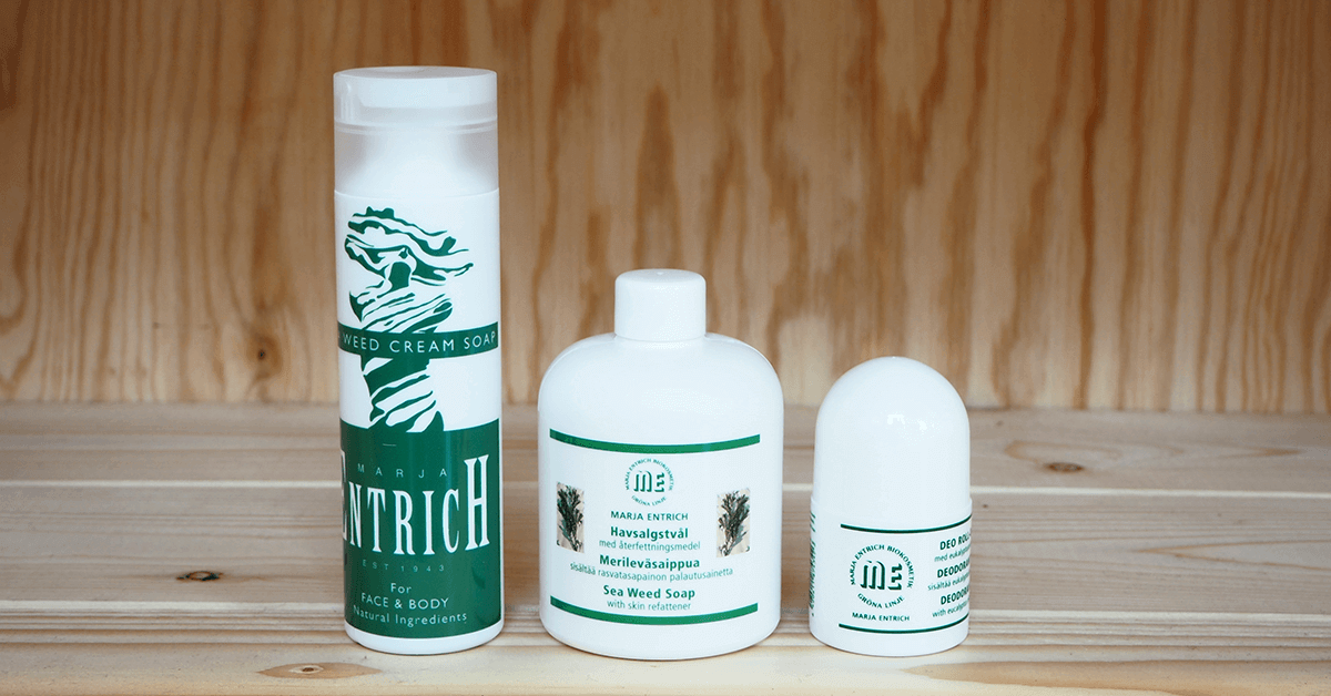 Marja Entrich luonnonkosmetiikkatuotteiden valinta- ja käyttöopas 9 Marja Entrich luonnonkosmetiikkatuotteet vartalon pesuun ja hoitoon