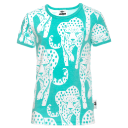 PaaPii Design KAIKU t-paita Gepardi turkoosi