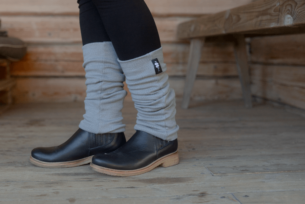 PaaPii Design merinovillasäärystimet harmaa 2 PaaPii Design Merinovillasäärystimet harmaa 2