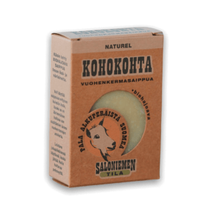 Saloniemen Kohokohta vuohenkermasaippua Naturel