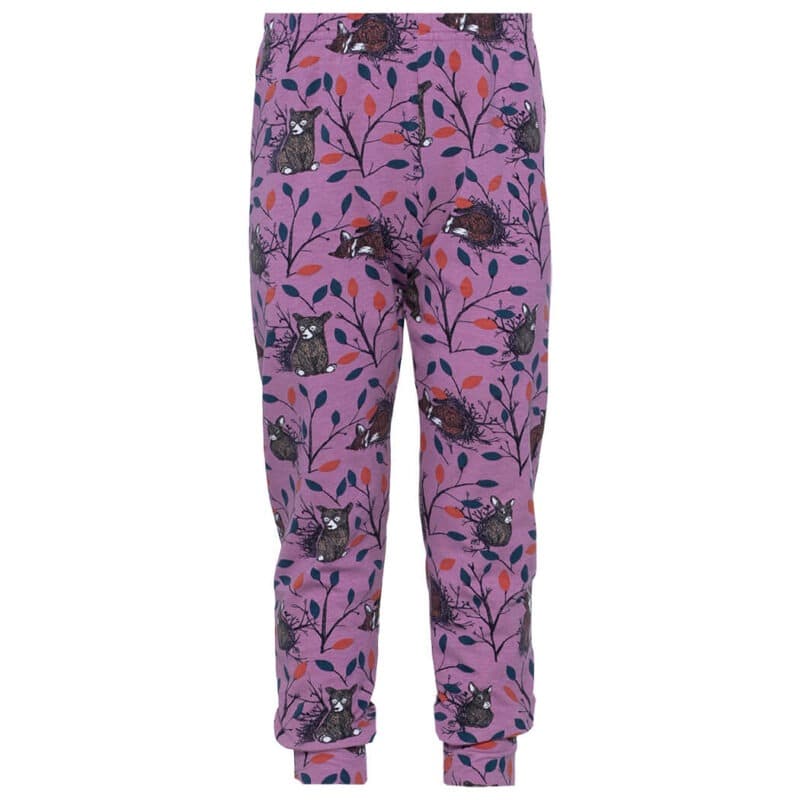 PaaPii Design Rusko pyjama Huomenta lila-syvänne housut