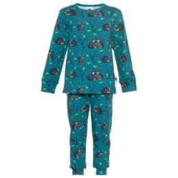 PaaPii Design Rusko pyjama Huomenta petrooli-vihreä koko puku