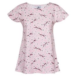 PaaPii Design Vuono T-paita Kirsikankukka roosa-punajuuri