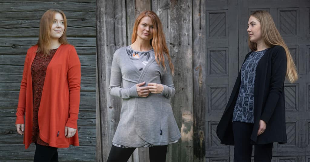 PaaPii Design Syli merinovillaneuletakit